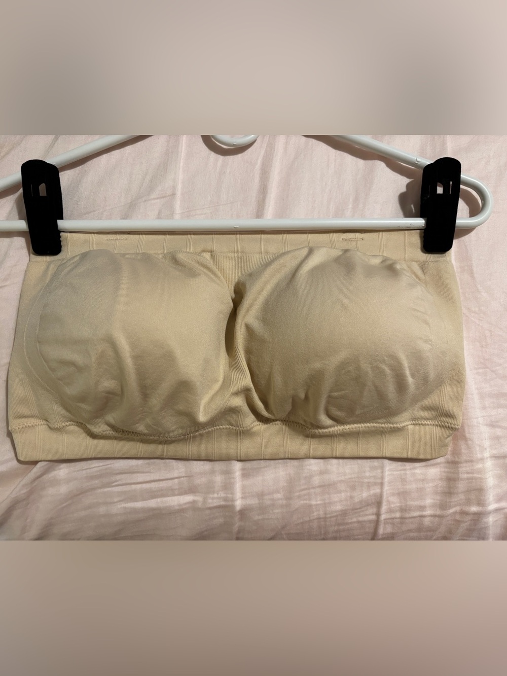 Truekind Seamless Strapless Bandeau Bra Chai Size XL - Picture 4 of 8